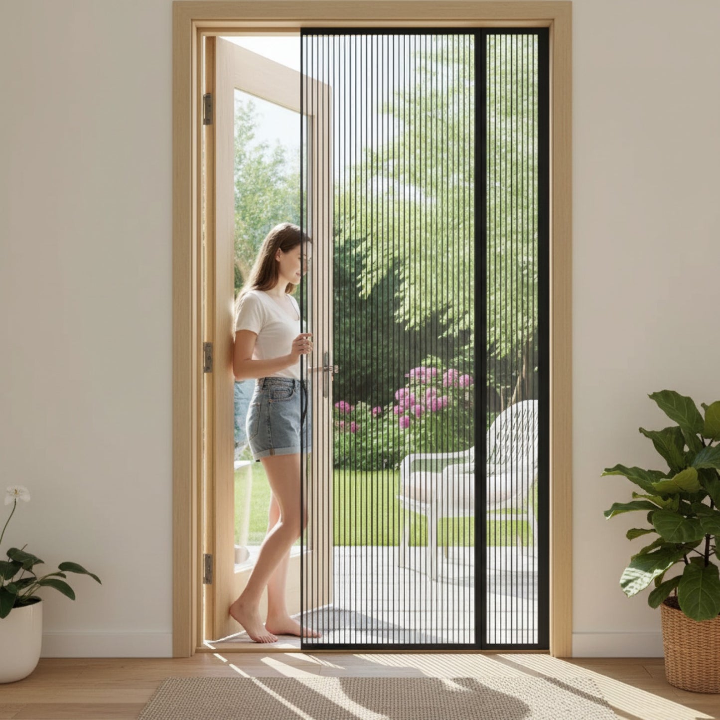 Moustiquaire Magnétique Diamant - Installation Facile Sans Percage