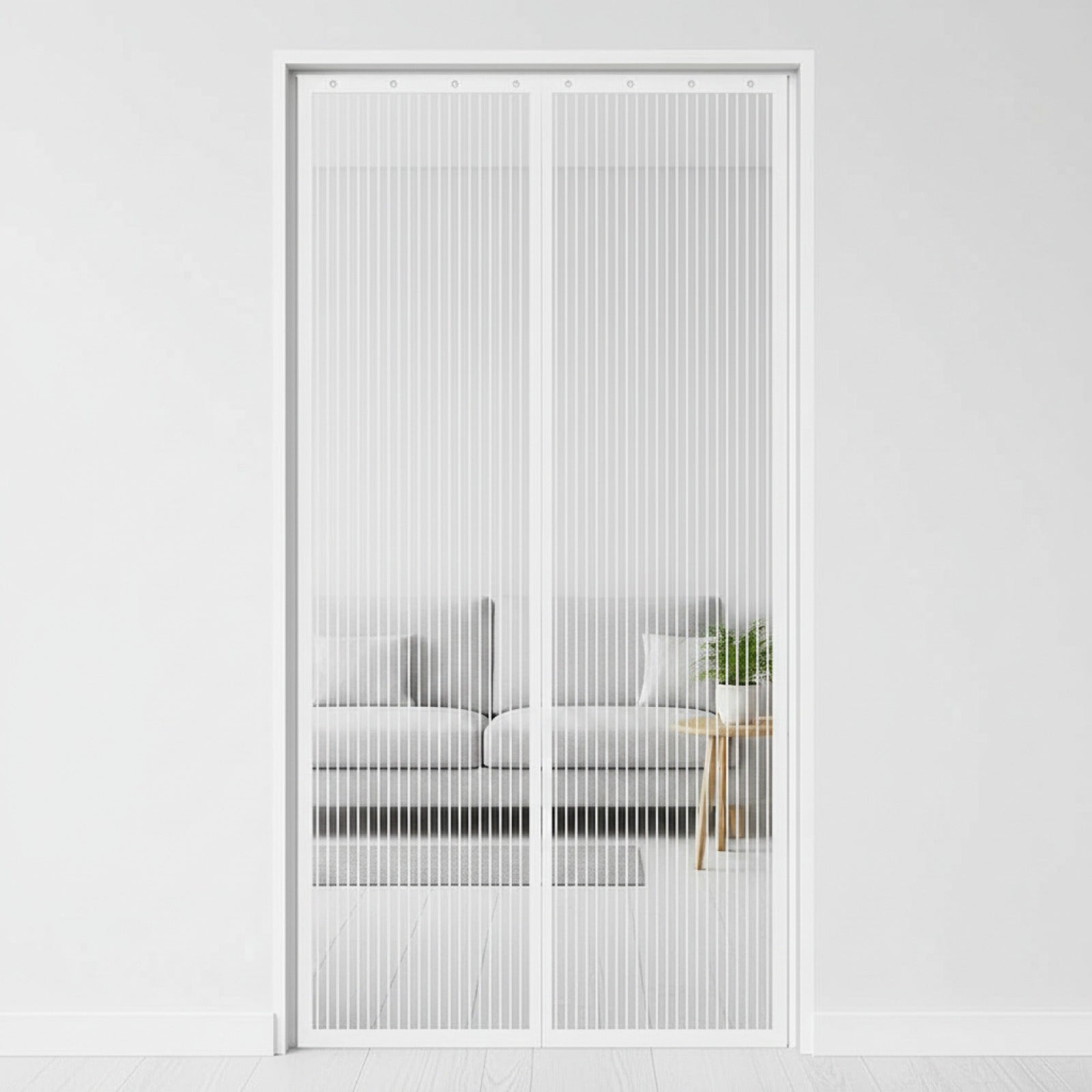 Moustiquaire Magnétique Auto-Fermante pour Porte - 90x210cm & 100x210cm