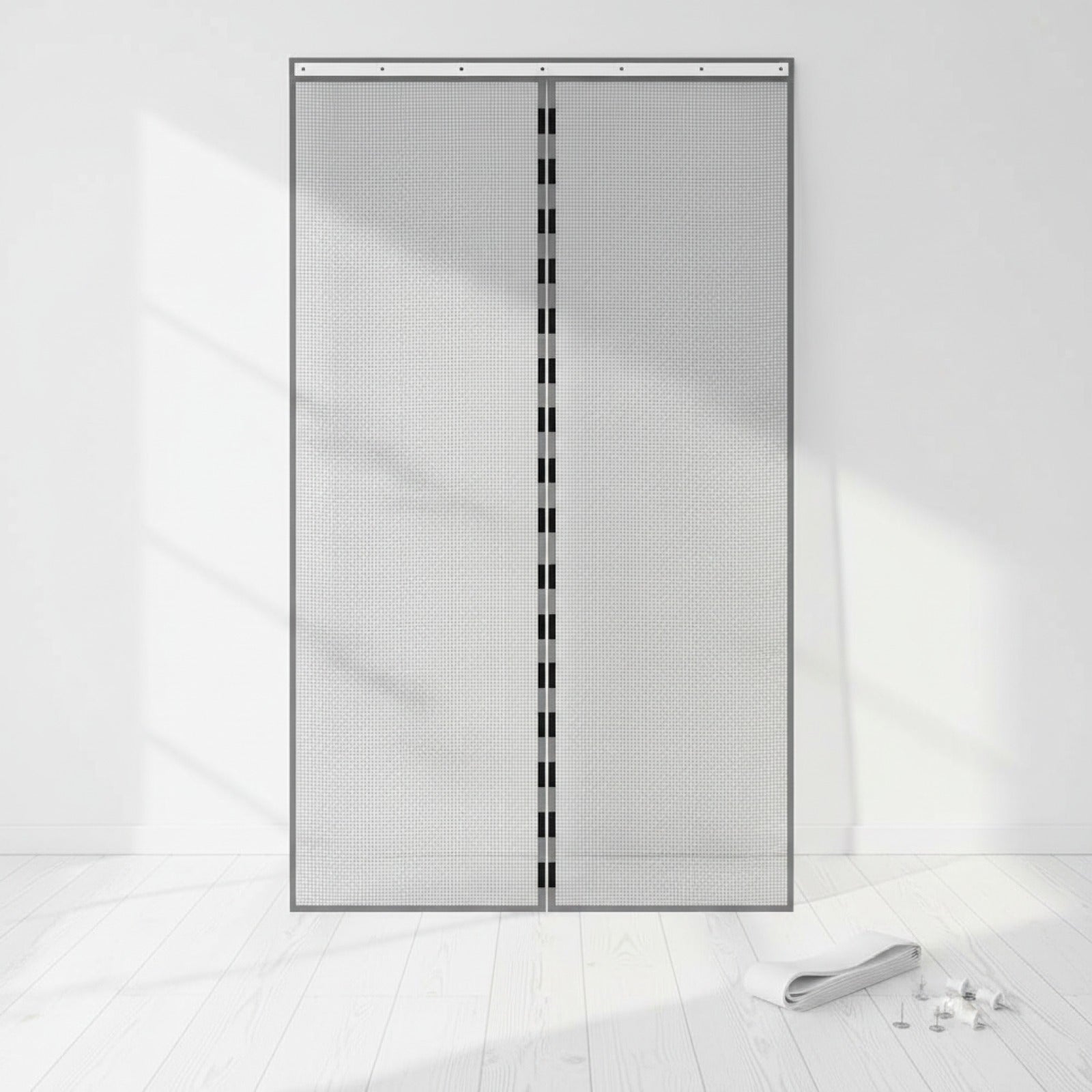 Moustiquaire Magnétique pour Porte - Rideau Anti-Insectes avec Fermeture Automatique