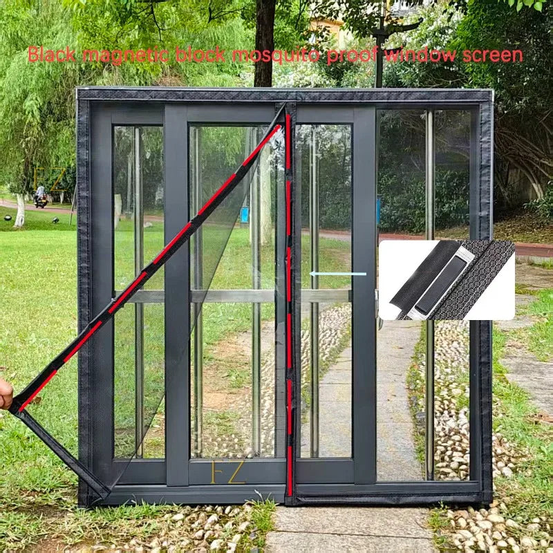 Moustiquaire Fenêtre Magnétique Personnalisable - Installation Facile Sans Percage