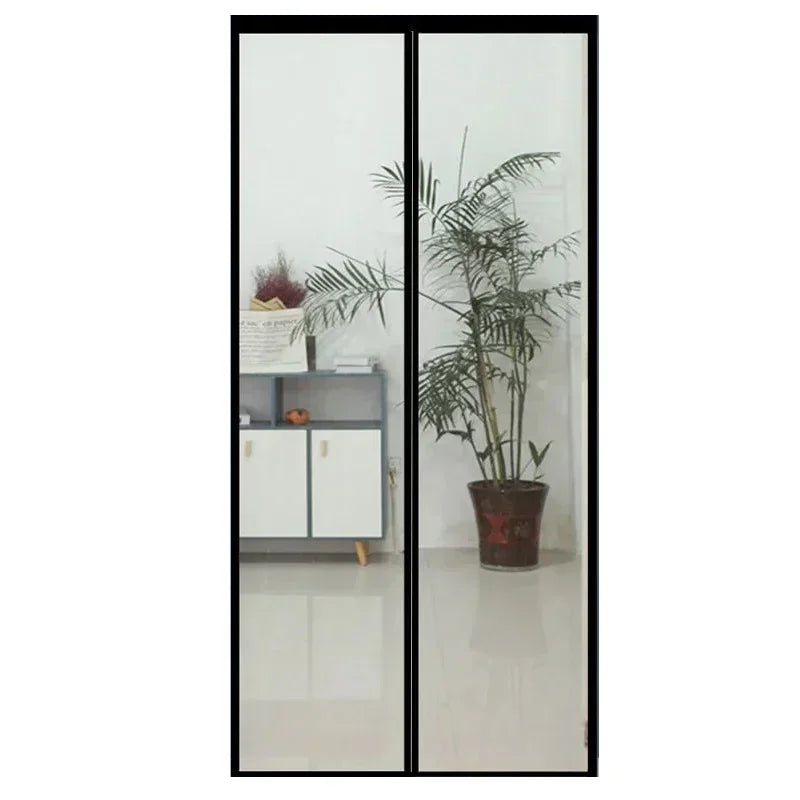 Moustiquaire Magnétique Auto-Fermante "CHARM HOME" - Rideau Invisible pour Portes et Fenêtres
