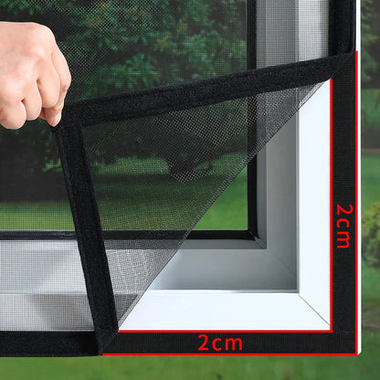 Moustiquaire Fenêtre Adhésive Personnalisable - Protection Anti-Insectes Été