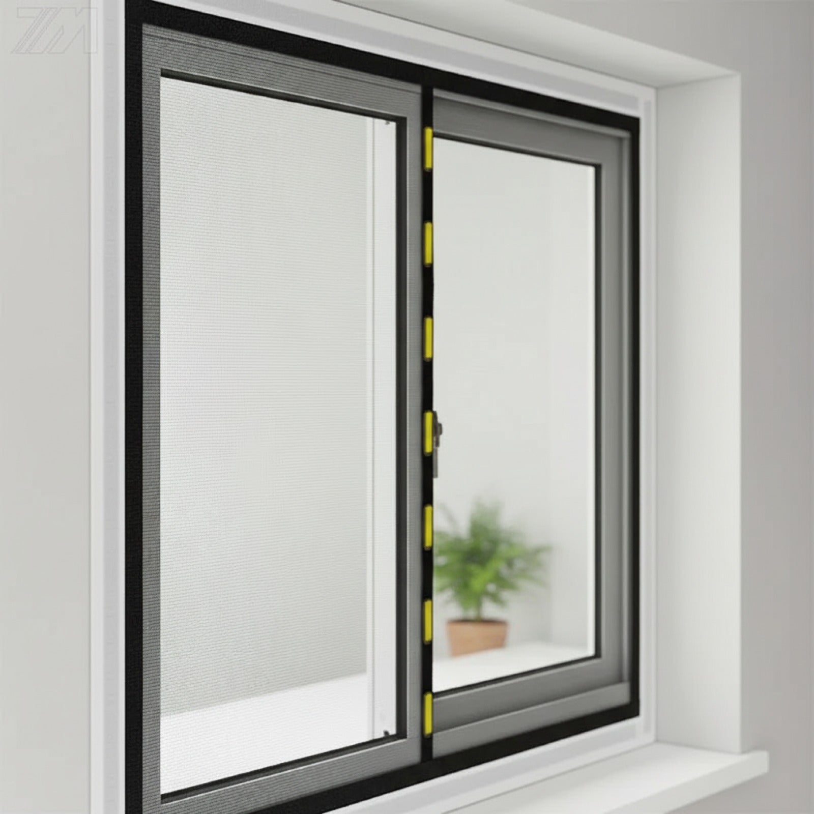 Moustiquaire Magnétique Adhésive pour Fenêtre - Installation Facile, Protection Efficace