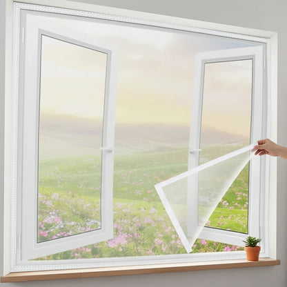 Moustiquaire Adhésive pour Fenêtre - Protection Simple et Efficace