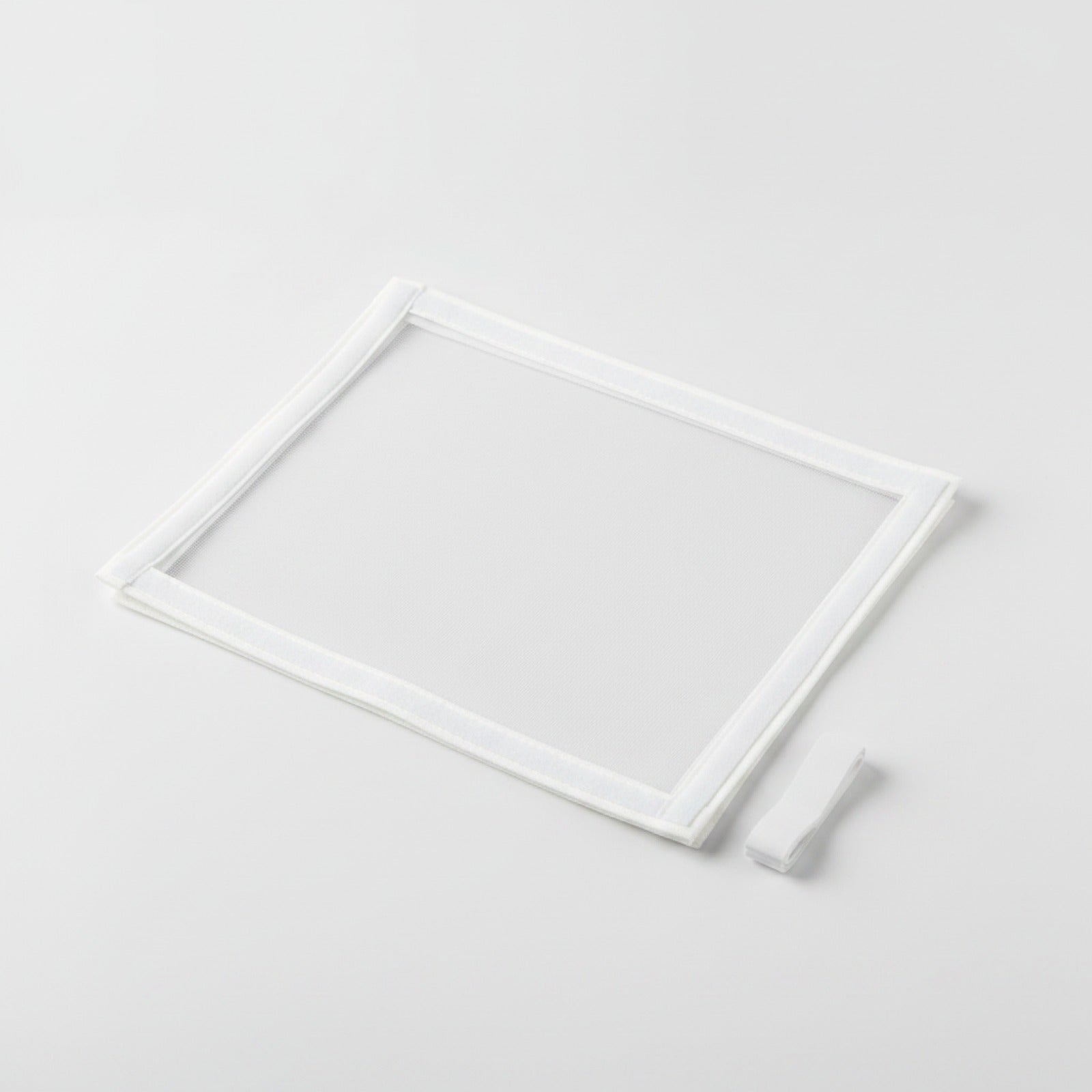 Moustiquaire Adhésive Blanche pour Fenêtre - Polyester Respirant, Installation Facile