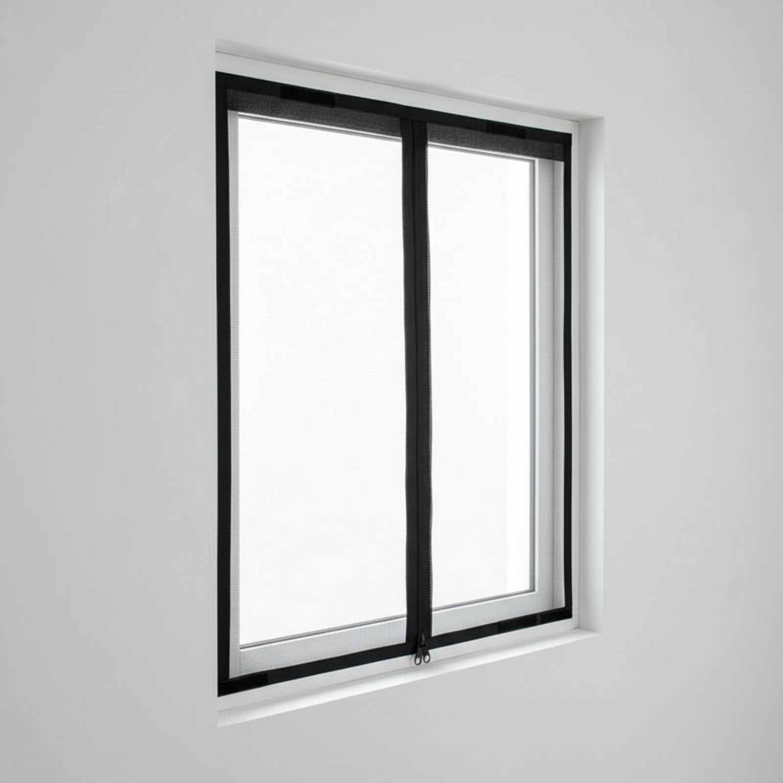 Moustiquaire sur mesure avec fermeture éclair pour fenêtre et balcon - Anti-insectes et anti-oiseaux