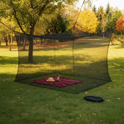 Tente Moustiquaire Grande Taille Portable pour Camping et Jardin