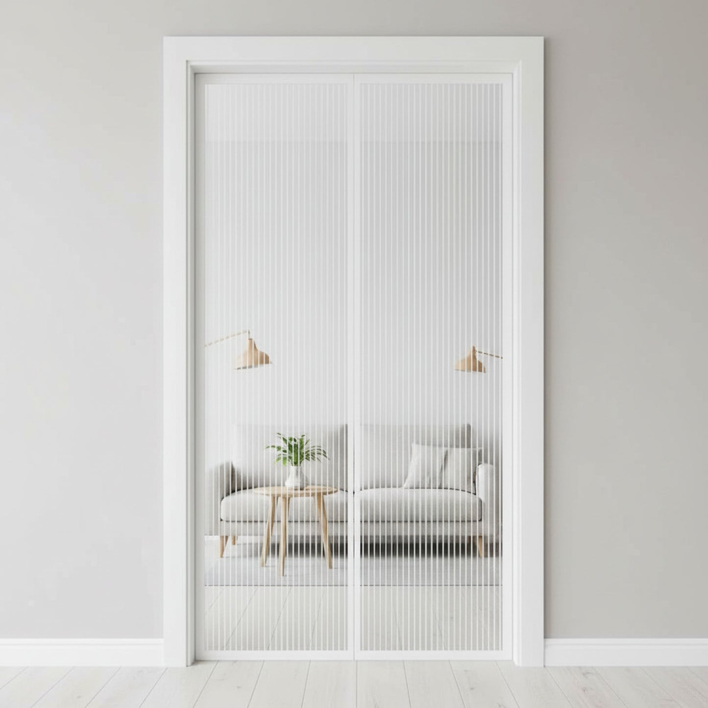 Moustiquaire Magnétique Auto-Fermante pour Porte - 90x210cm & 100x210cm