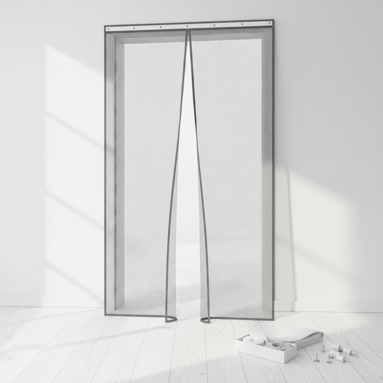 Moustiquaire Magnétique pour Porte - Rideau Anti-Insectes avec Fermeture Automatique