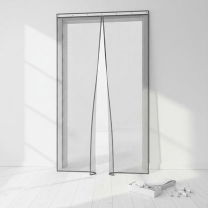 Moustiquaire Magnétique pour Porte - Rideau Anti-Insectes avec Fermeture Automatique