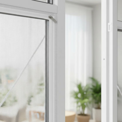 Moustiquaire Fenêtre sur Mesure avec Fermeture Éclair - Anti-Moustiques et Ventilation Lavable