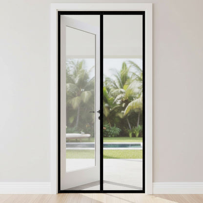 Moustiquaire Magnétique Auto-Fermante "CHARM HOME" - Rideau Invisible pour Portes et Fenêtres