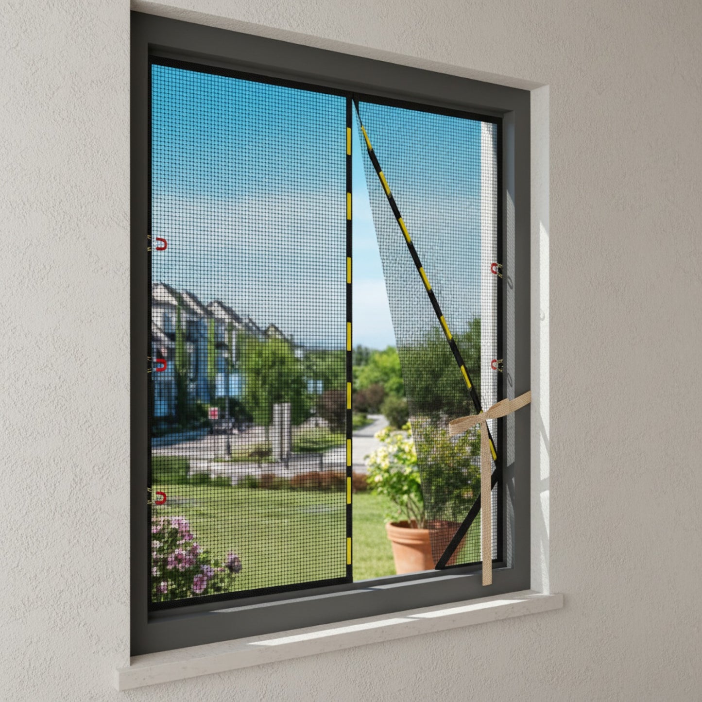 Moustiquaire Magnétique sur Mesure pour Fenêtre - Installation Facile