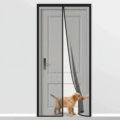 Moustiquaire Magnétique pour Porte - Installation Facile, Mains Libres, Adaptée Enfants & Animaux