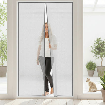 Moustiquaire Magnétique pour Porte - Rideau Anti-Insectes avec Fermeture Automatique