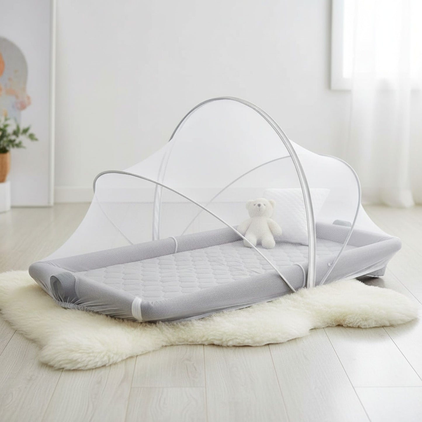 Moustiquaire Pliable Bébé Nomade - Protection Insectes & Confort