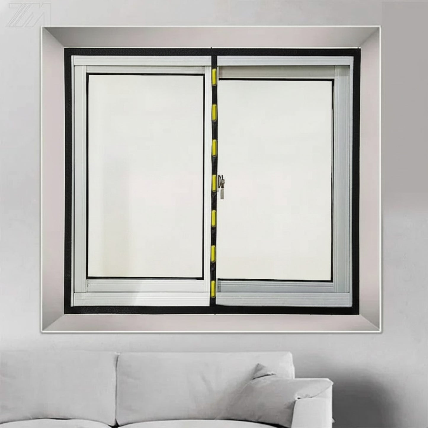 Moustiquaire Magnétique Adhésive pour Fenêtre - Installation Facile, Protection Efficace