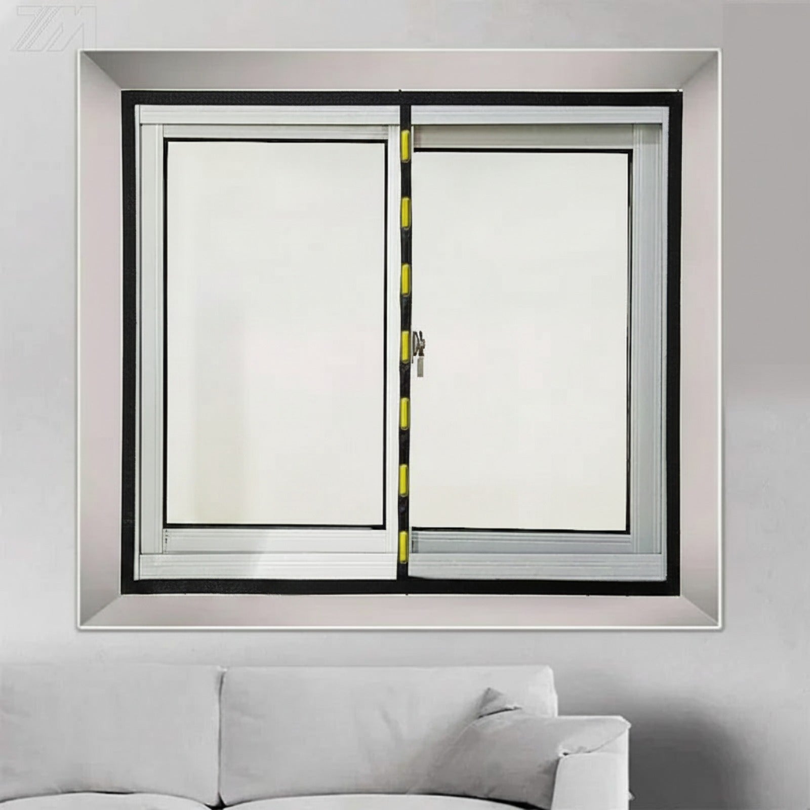 Moustiquaire Magnétique Adhésive pour Fenêtre - Installation Facile, Protection Efficace