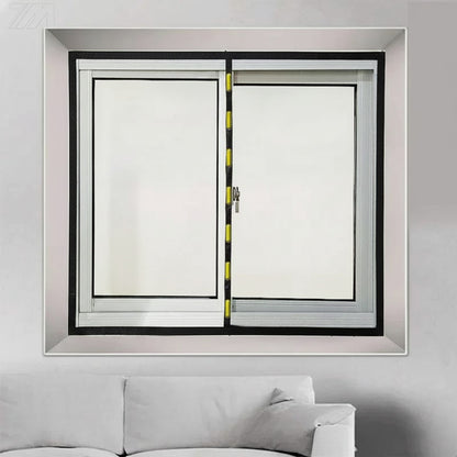 Moustiquaire Magnétique Adhésive pour Fenêtre - Installation Facile, Protection Efficace
