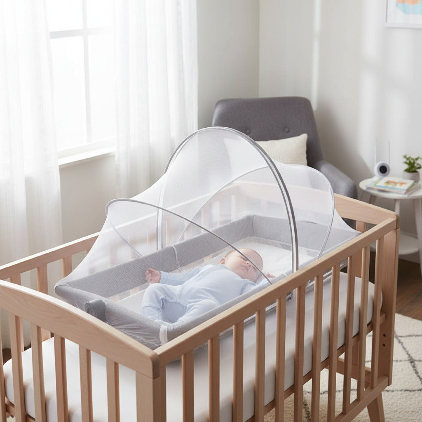 Moustiquaire Pliable Bébé Nomade - Protection Insectes & Confort
