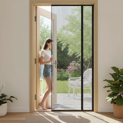 Moustiquaire Magnétique Diamant - Installation Facile Sans Percage