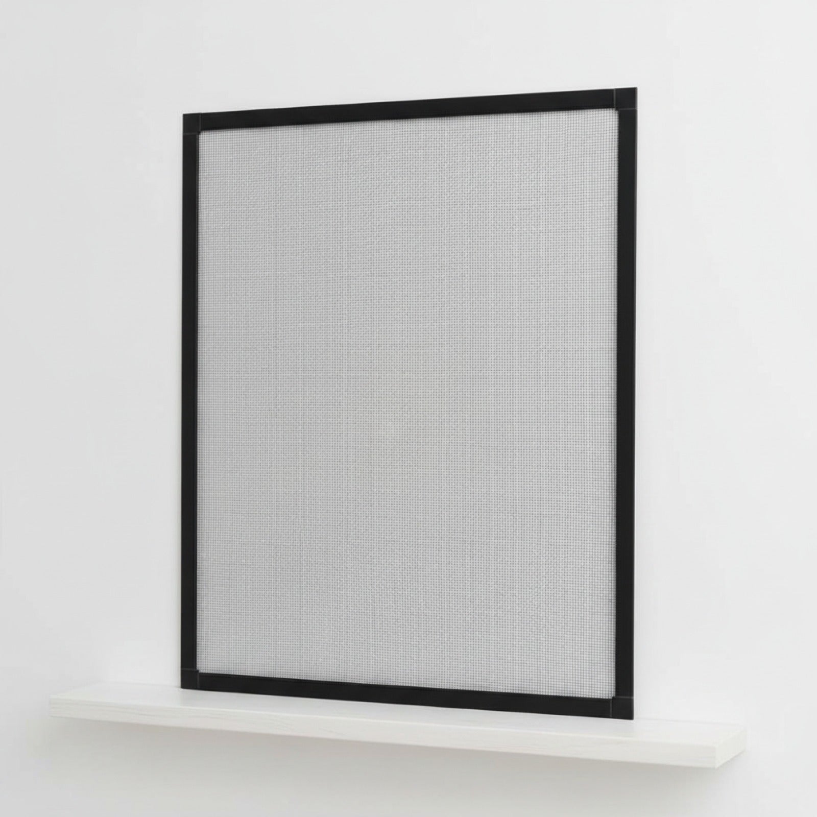 Moustiquaire Fenêtre Noire sur Mesure - Protection Anti-Insectes Invisible et Réutilisable