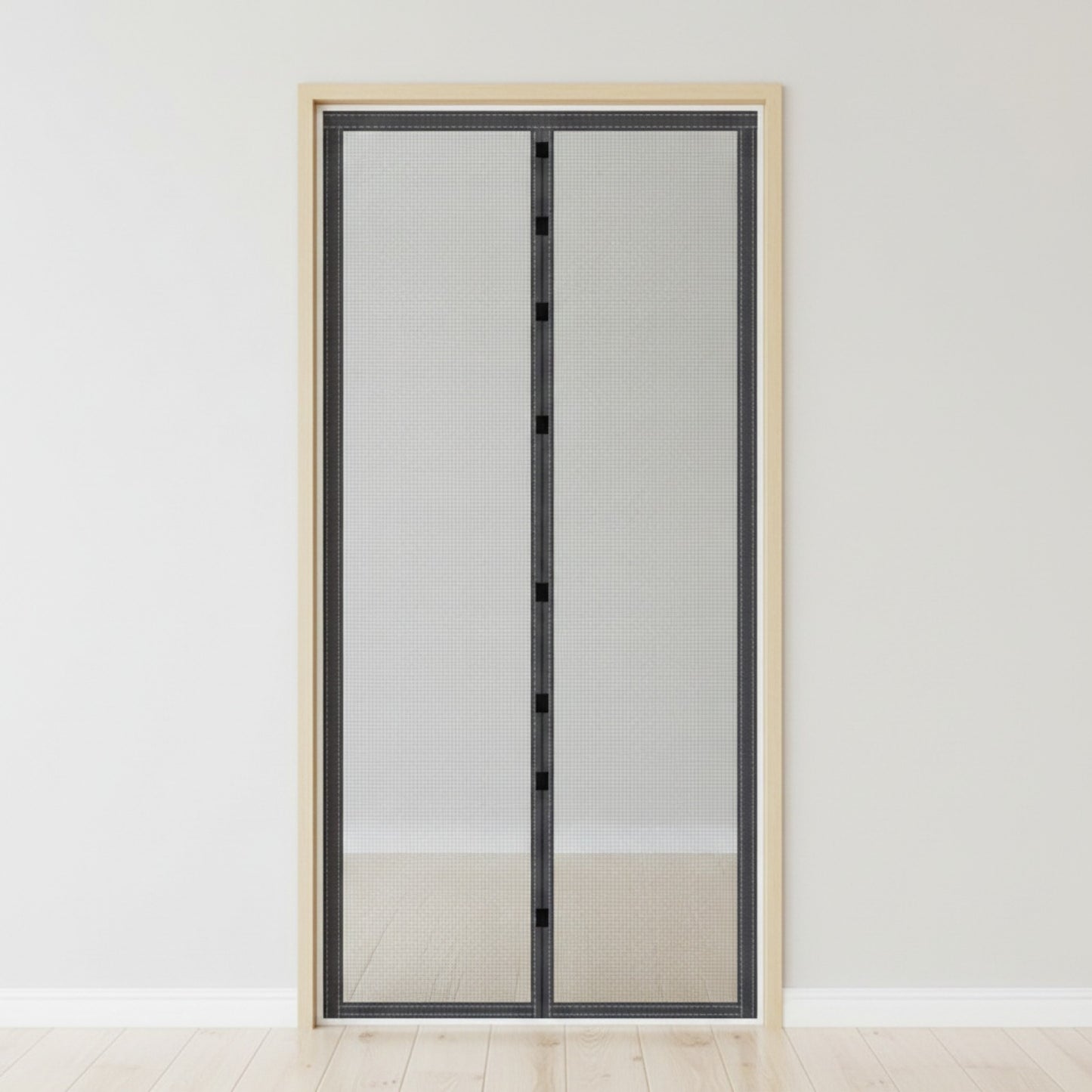 Moustiquaire de porte latérale magnétique - Installation facile sans perçage