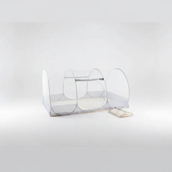 Moustiquaire de Voyage Pliante - Protection Anti-Insectes Portable pour Lit d'Été