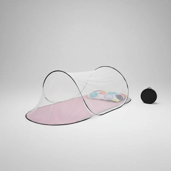 Moustiquaire de Camping Pliable et Portable - Installation Facile pour Tente, Lit, Voyage et Pique-nique