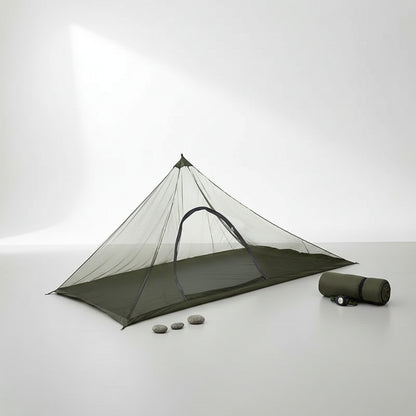 Moustiquaire de Camping Molrain - Tente d'été en maille portable, protection anti-insectes pour randonnée et extérieur