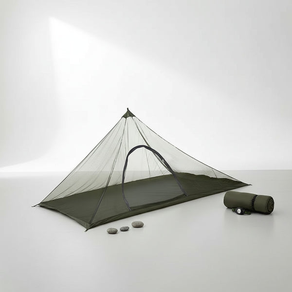 Moustiquaire de Camping Molrain - Tente d'été en maille portable, protection anti-insectes pour randonnée et extérieur